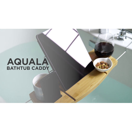 Umbra Freestanding Bamboo Bath Caddy & Reviews Wayfair